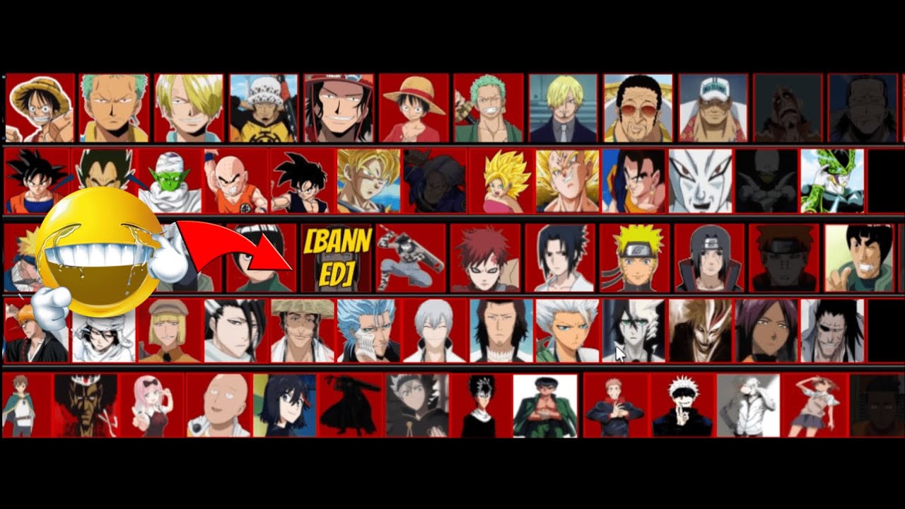 HE BANNED NEJI ON MOB?!? (ABA) | Anime Battle Arena