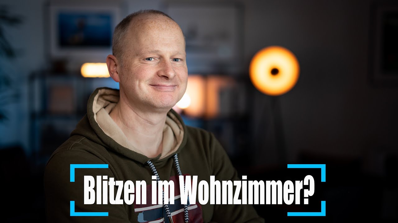 Portrait Fotografie im Wohnzimmer mit Blitz
