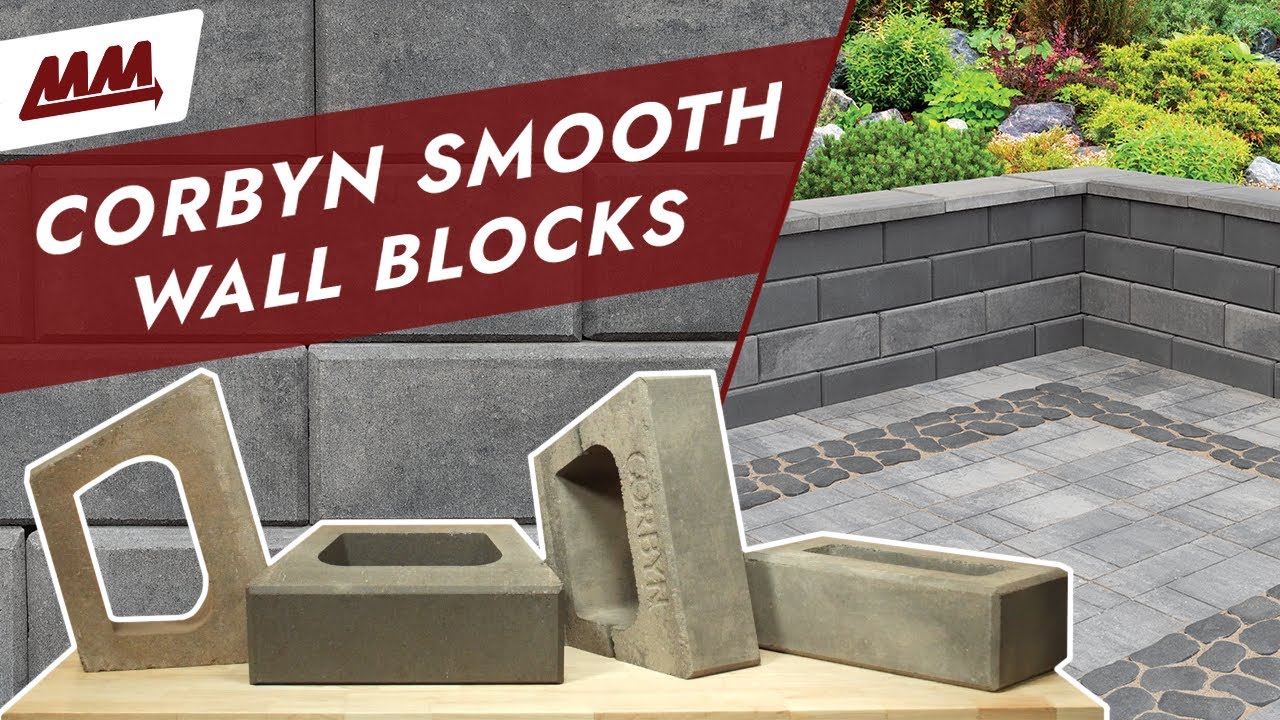 Corbyn Smooth Retaining Wall Block