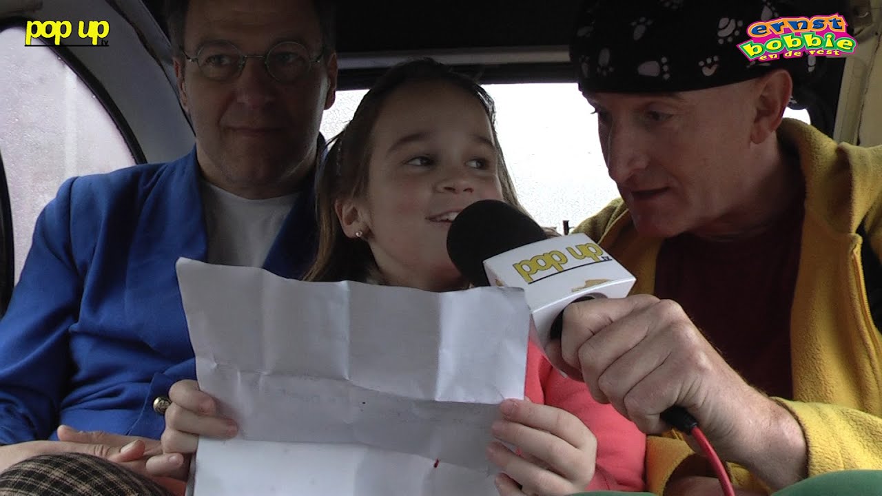 PopUpTv: Ernst en Bobbie in Schiedam (en kinderen mochten vragen stellen)