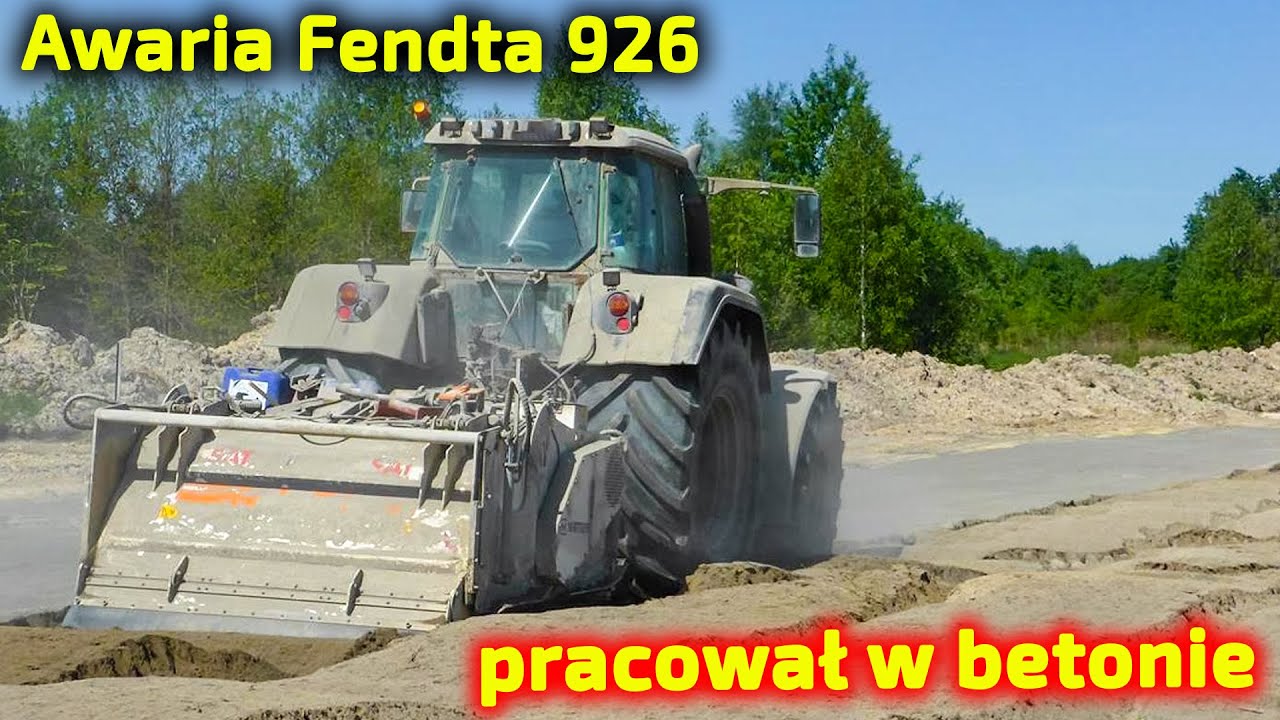 Pracował przy budowie dr&oacute;g 👉sprowadzany z Niemiec dobry model FENDT 926 [Korbanek]