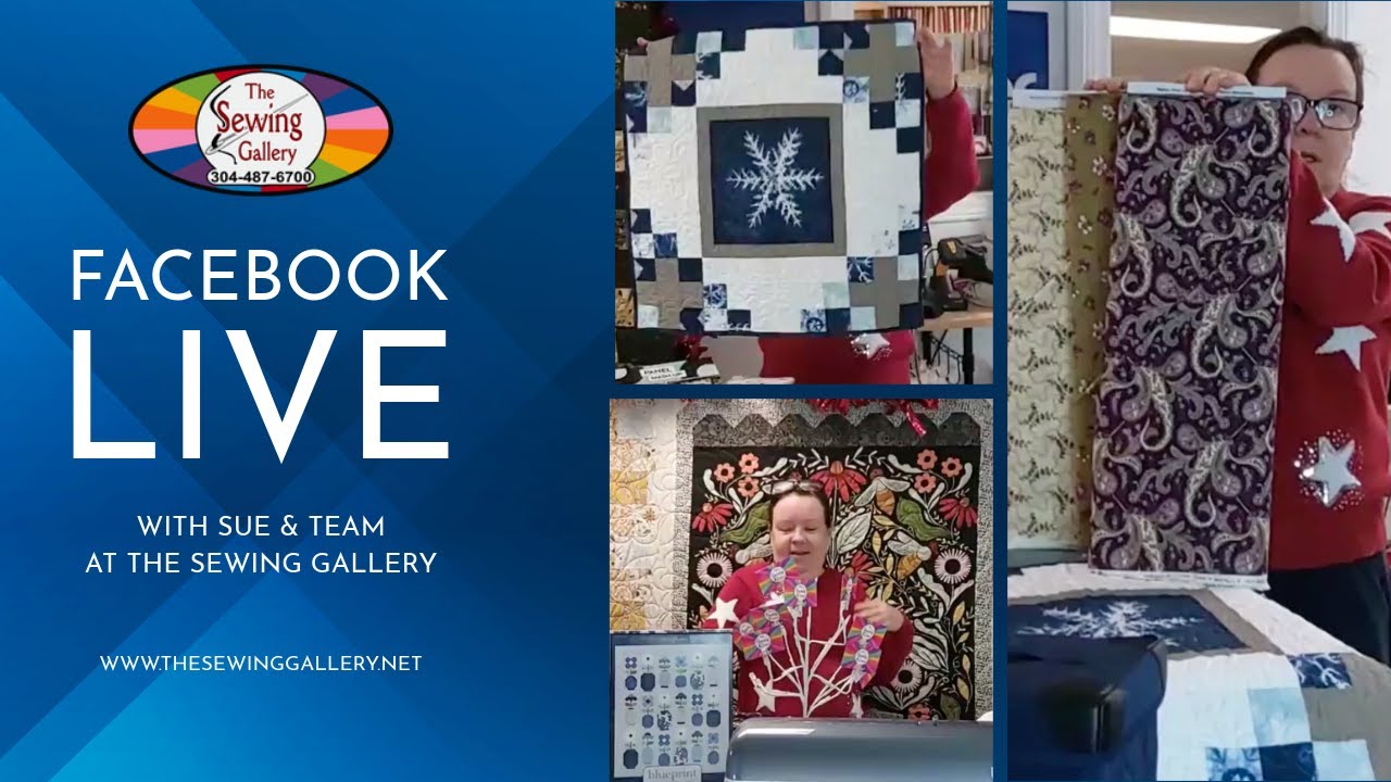 Facebook Live December 11, 2025 | New Fabrics & Quilting Supplies at The Sewing Gallery, WV