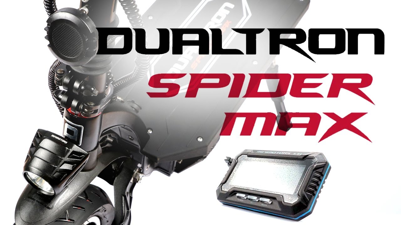 Dualtron Spider Max (UK) - IPX7 Waterproof Electric Scooter
