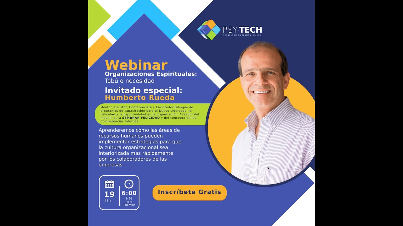 Webinar Espiritualidad y Cultura Organizacional