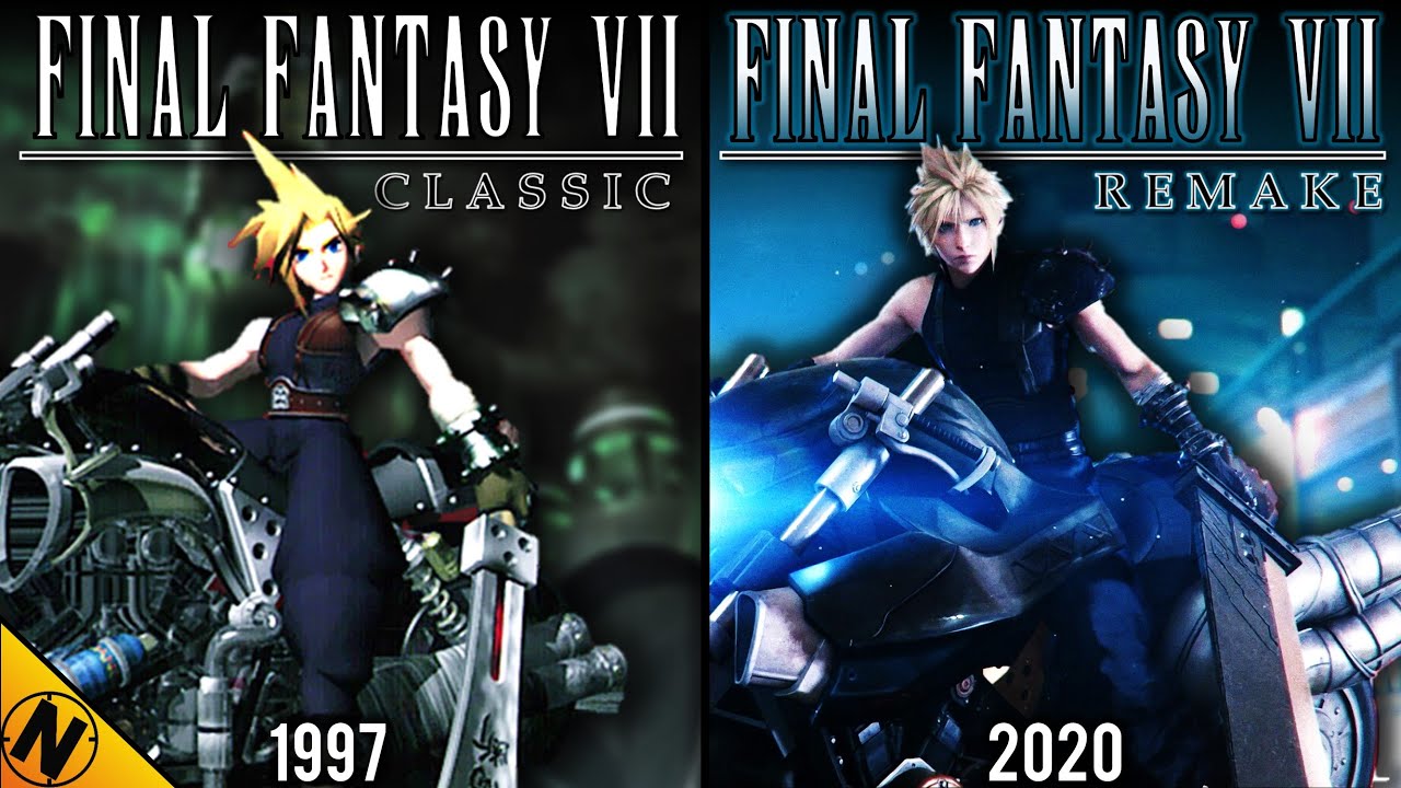 Final Fantasy VII Remake против оригинала | Прямое сравнение