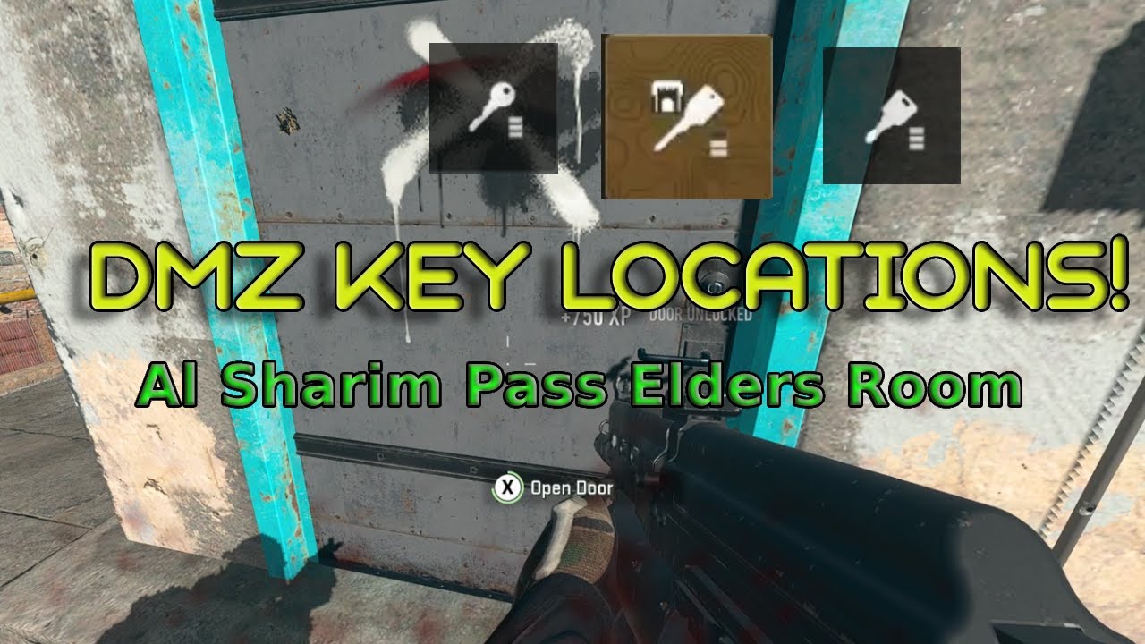 DMZ Al Sharim Pass Elders Room Key LOCATION! #dmz