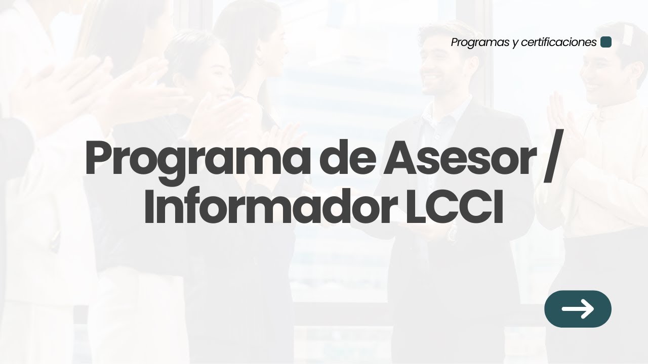 Curso de Certificaci&oacute;n Asesor e Informador LCCI | Formaci&oacute;n Oficial Banco de Espa&ntilde;a