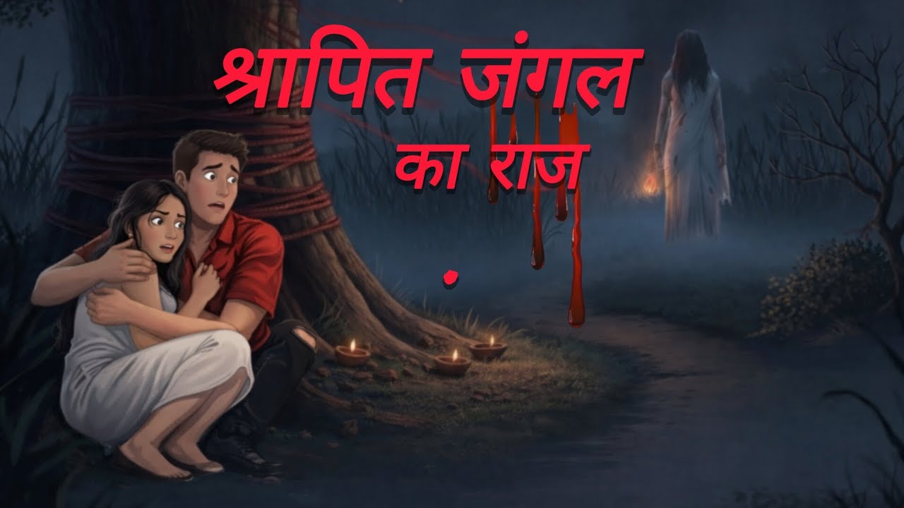 श्रापित जंगल का राज | जंगल में मौत का खेल | Horror story  | dream night cartoon story 