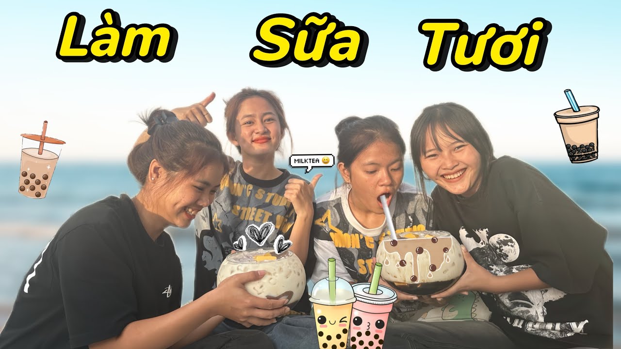 NAP | Làm Sữa Tươi Trân Châu Đường Đen 🧋🧋🧋