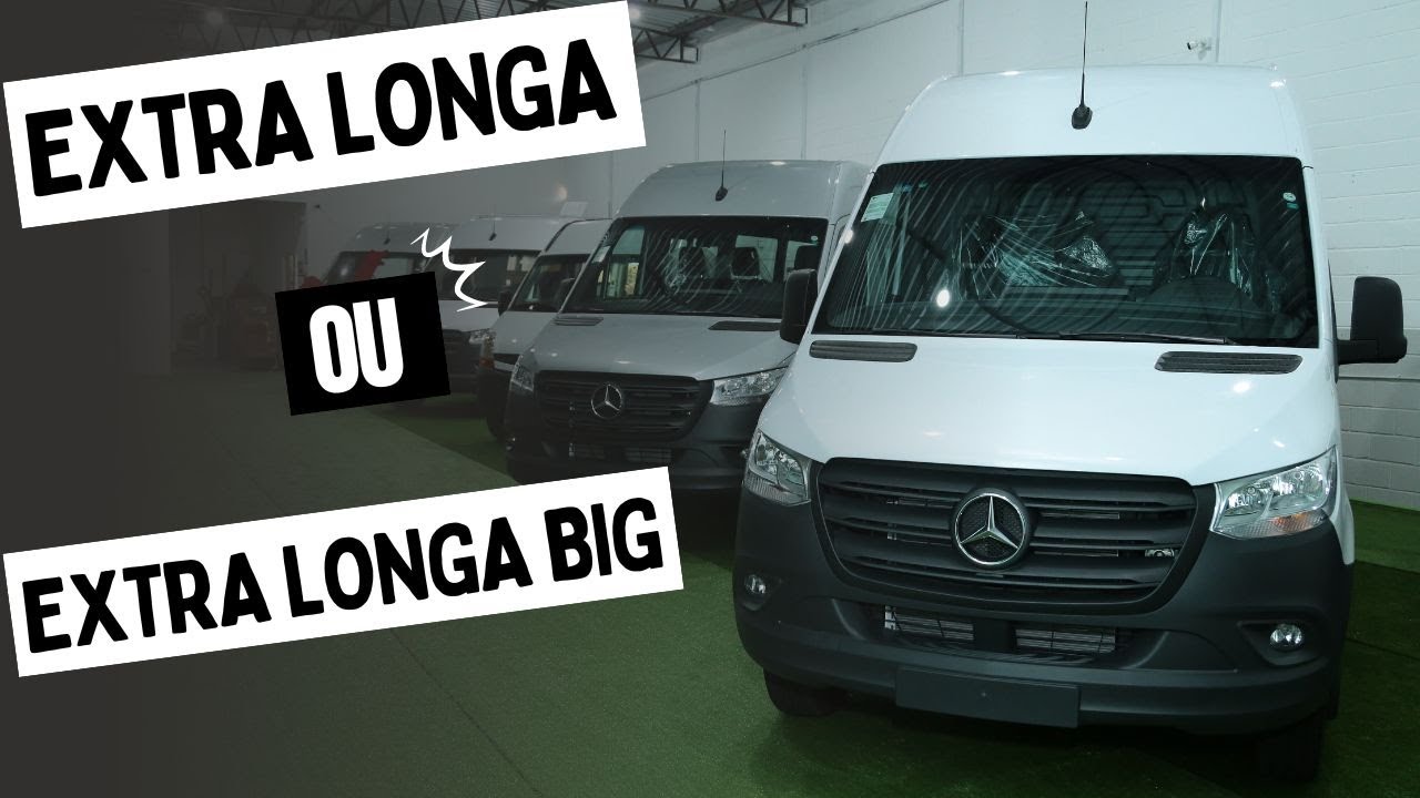 Quais as Diferenças entre uma Sprinter Extra Longa, e uma Extra Longa Big? - [Motorhome O Sonho]