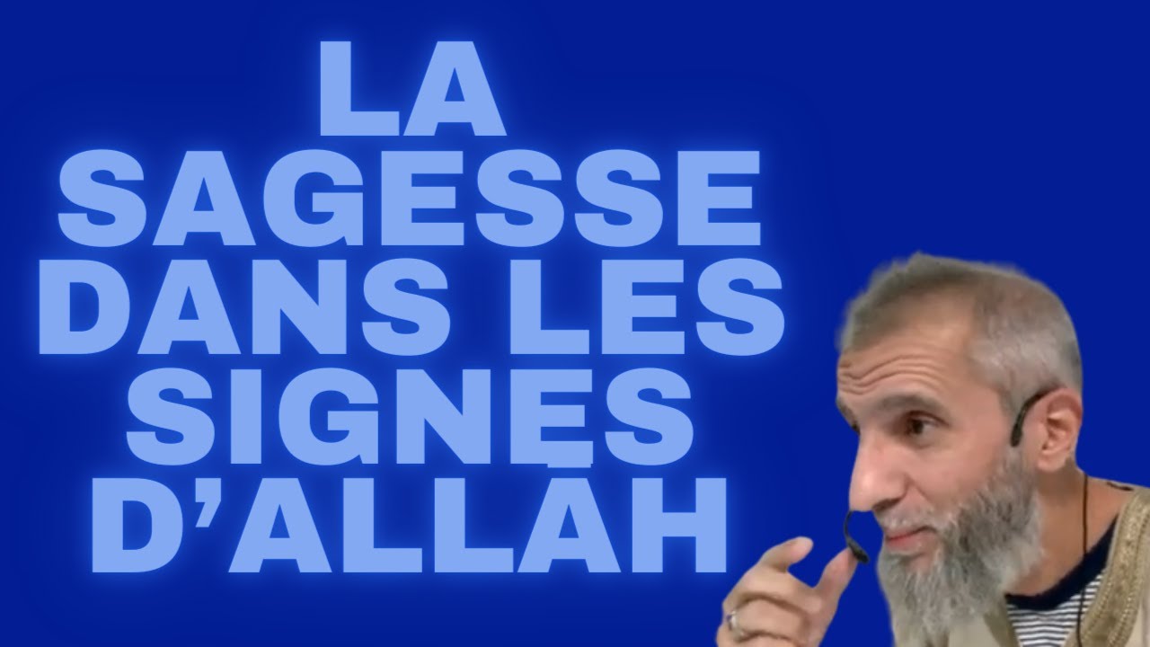 🔷 La sagesse dans les signes d’Allāh
