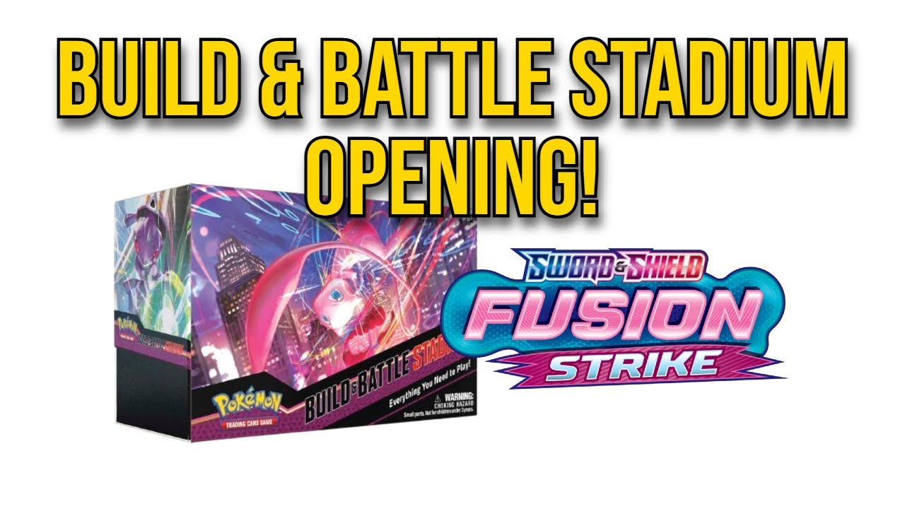 Pok&eacute;mon Fusion Strike Build & Battle Stadium Unboxing: 6 Hits from 12 Packs!