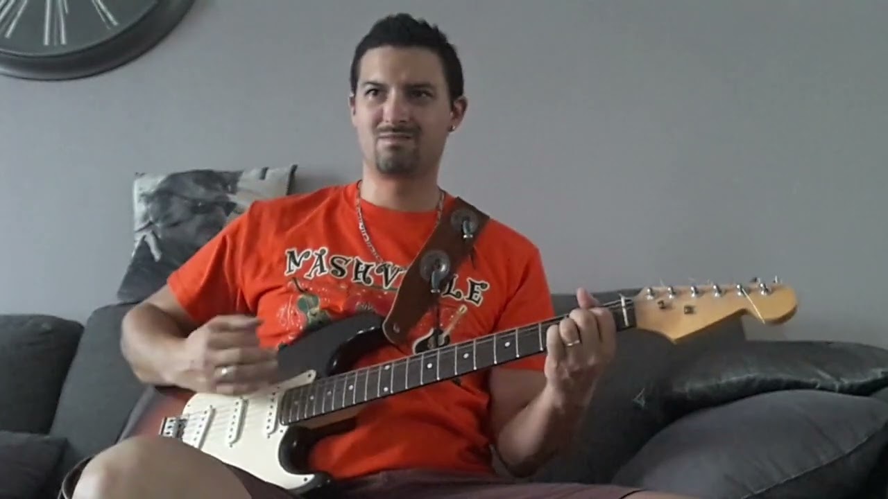 Johnny Hallyday  - Oh ma jolie Sarah (Electric Guitar Cover)