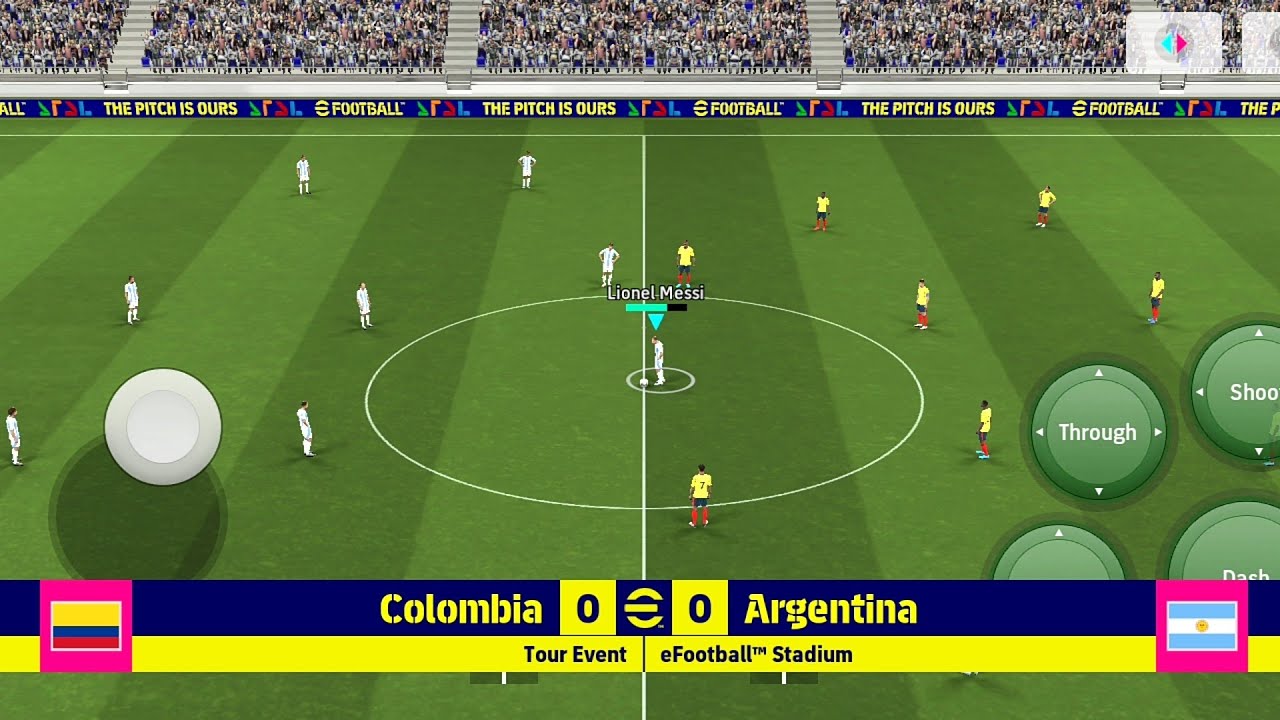 ARGENTINA vs COLOMBIA || LEGEND MODE || The eFootball Academy