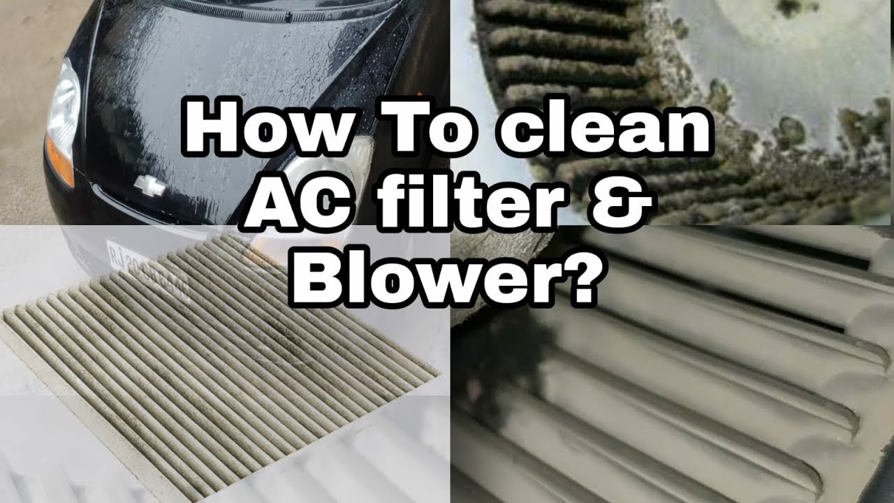 Spark Car And Other Chevrolet Car A.C Filter & Ac Blower Clean Tricks | A.C Noise Remove | Base Bond