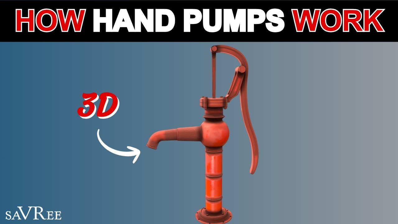 Как работают ручные насосы — пример видеокурса