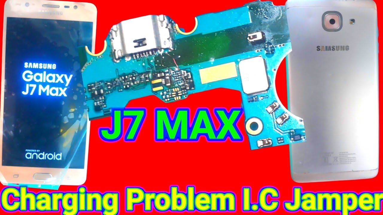 Samsung j7 Max Charging Jumper Solution | Samsung j7 Max Charging Problem 🔥🔥
