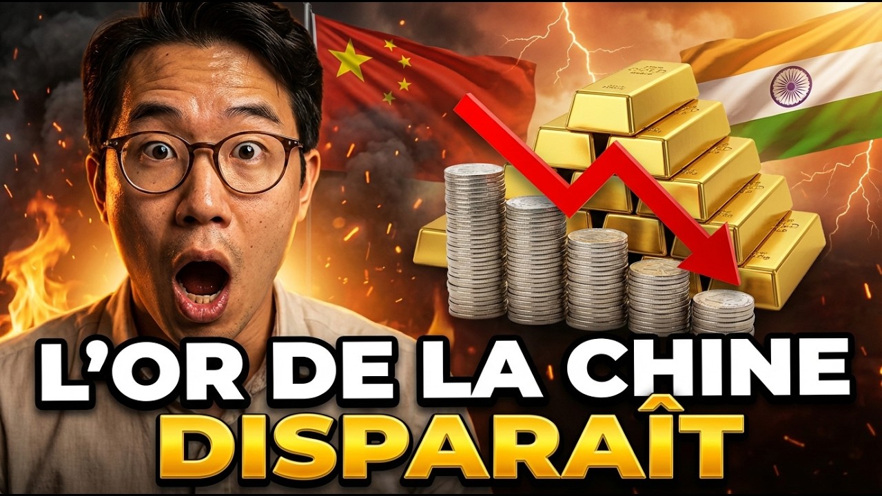 L’or de la Chine DISPARAÎT, l’Inde bat des records – L’offre d’argent s’effondre maintenant
