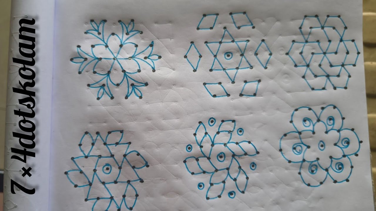 Easyrangoli kolam rangoli🌺beginners kolamdesigns🌺kolangal simplerangoli🌺dailyrangoli dailykolam 