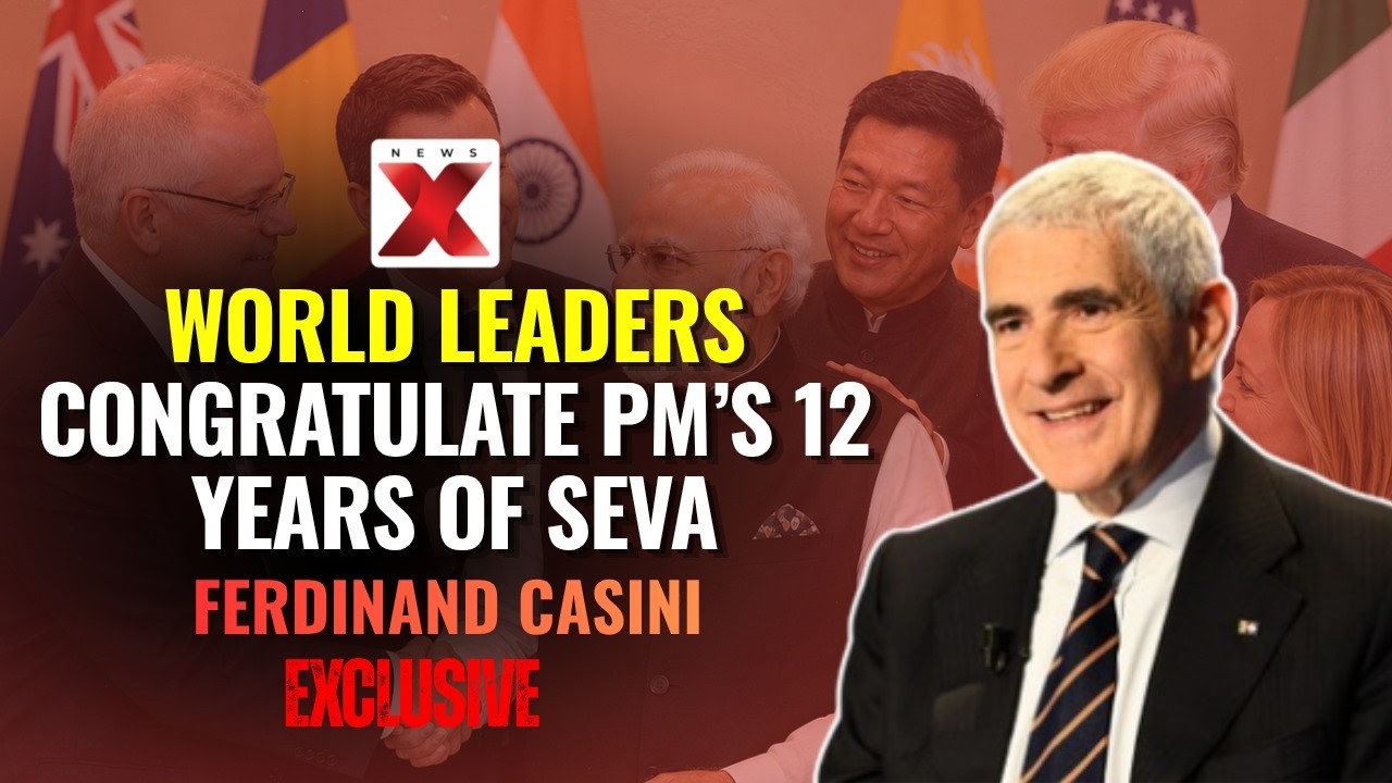 Ferdinand Casini, Member of Senate of Republic of Italy | PM Modi&rsquo;s 12 Years of Service | Exclusive