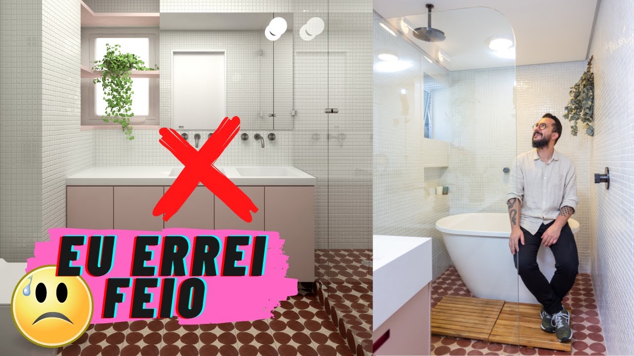 5 ERROS NO MEU BANHEIRO (NÃO FAÇA ISSO)