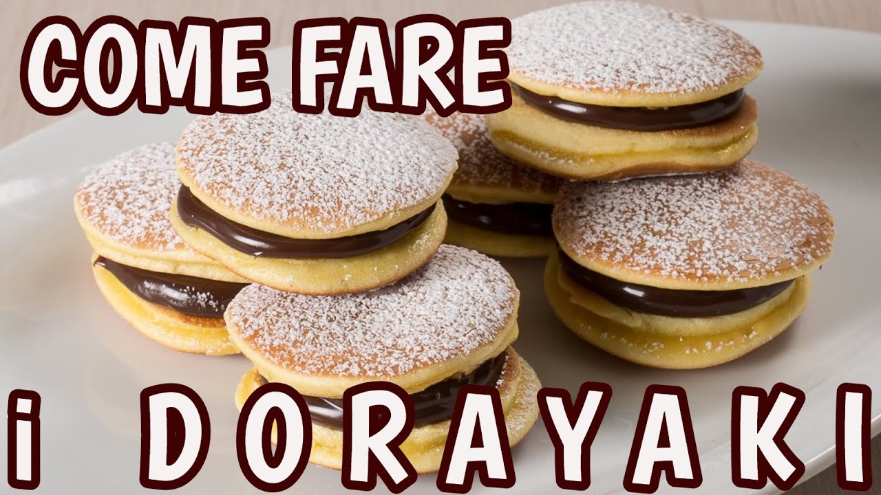 RICETTA VELOCE PER UNA MERENDA GOLOSA - COME FARE I DORAYAKI