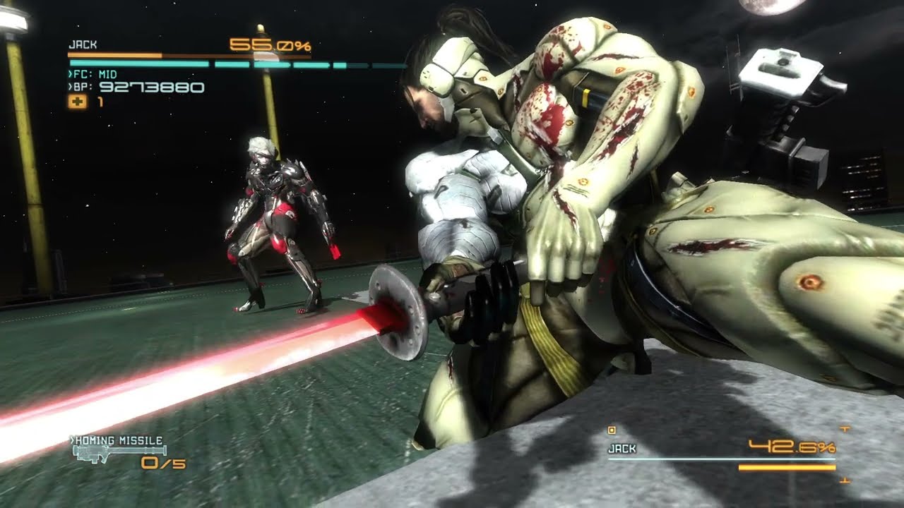 Metal Gear Rising: The Alternate Final Duel (Rosé Muramasa battle, Jetstream Sam vs Jack The Ripper)