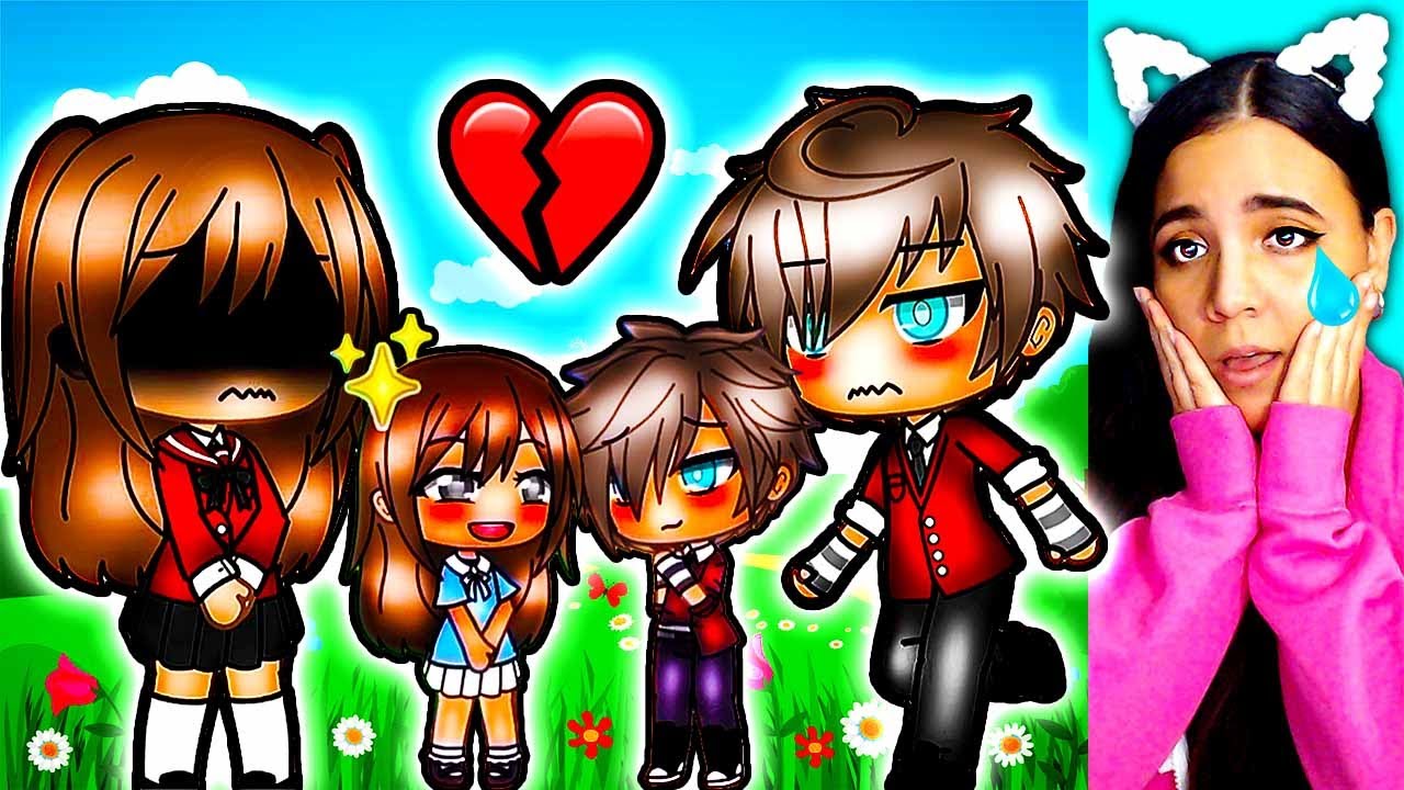 My Childhood Bestfriend...💔 Gacha Life Mini Movie Love Story Reaction
