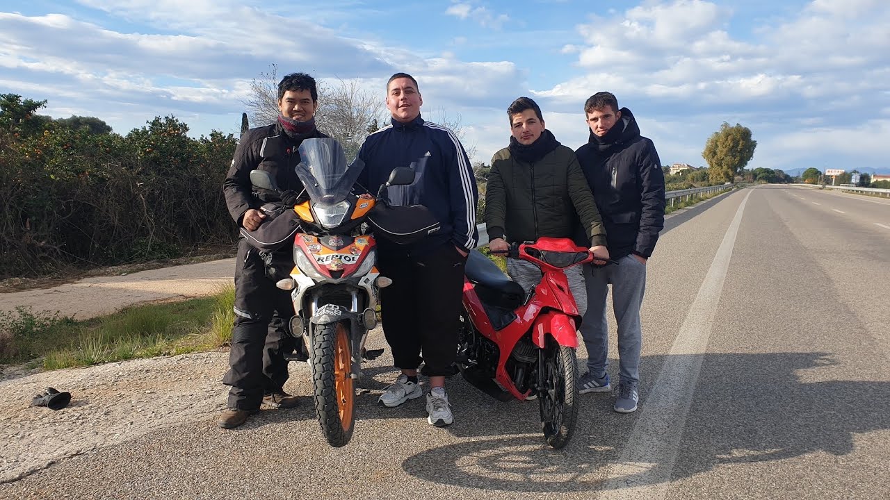 #13 JUMPA GENG YAMAHA 125 DI NEGARA GREECE??! | kapcaipackers