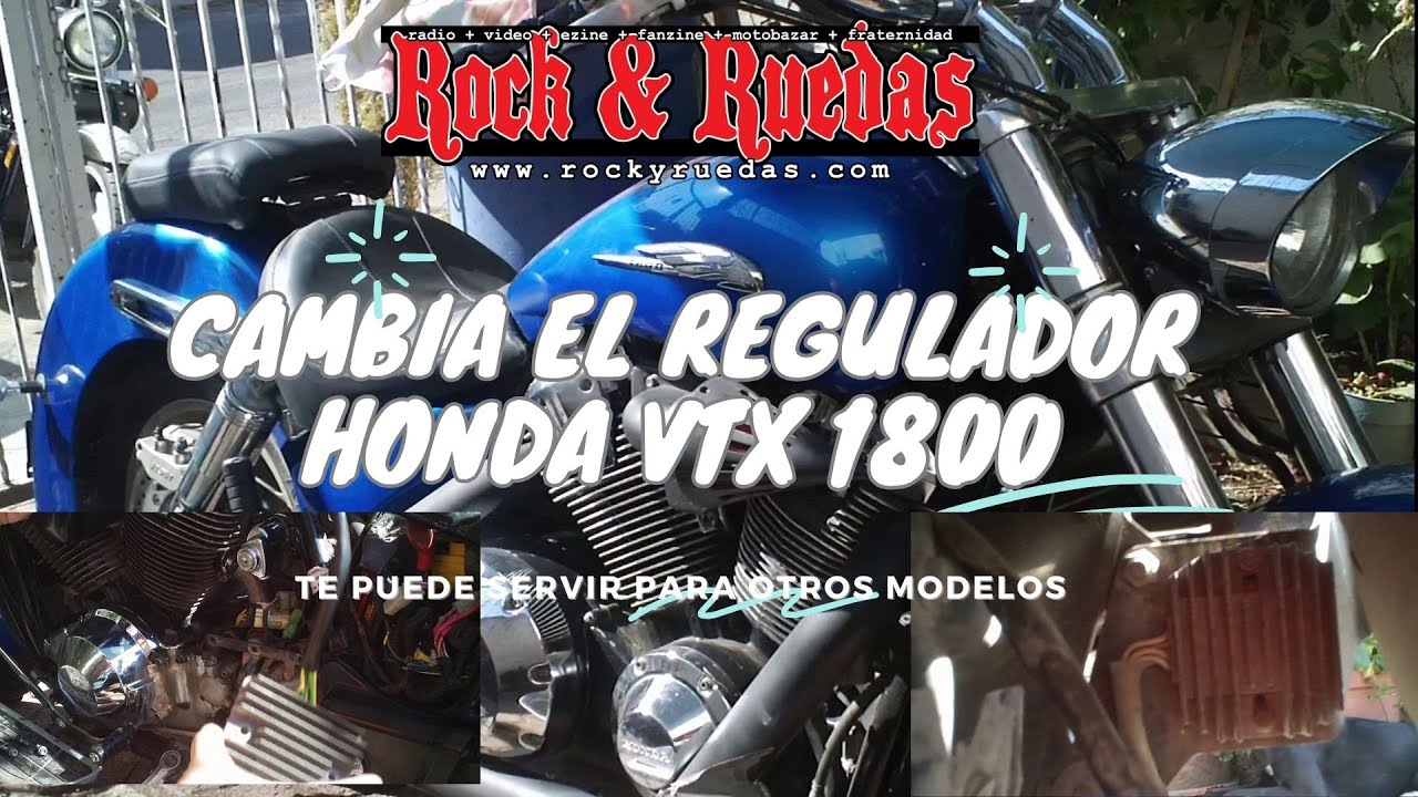 Cambia el Regulador de Honda VTX 1800