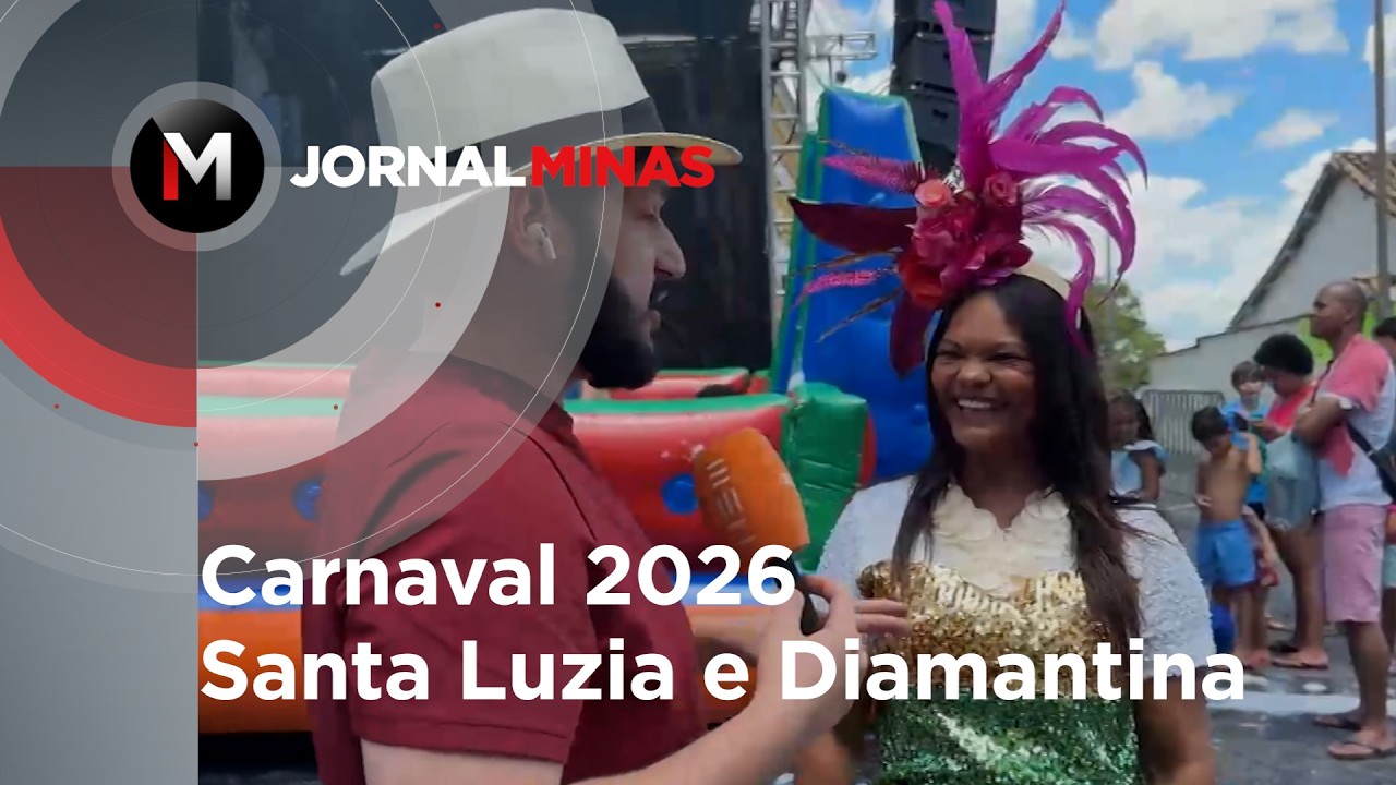 Carnaval 2026 - Santa Luzia e Diamantina - Jornal Minas