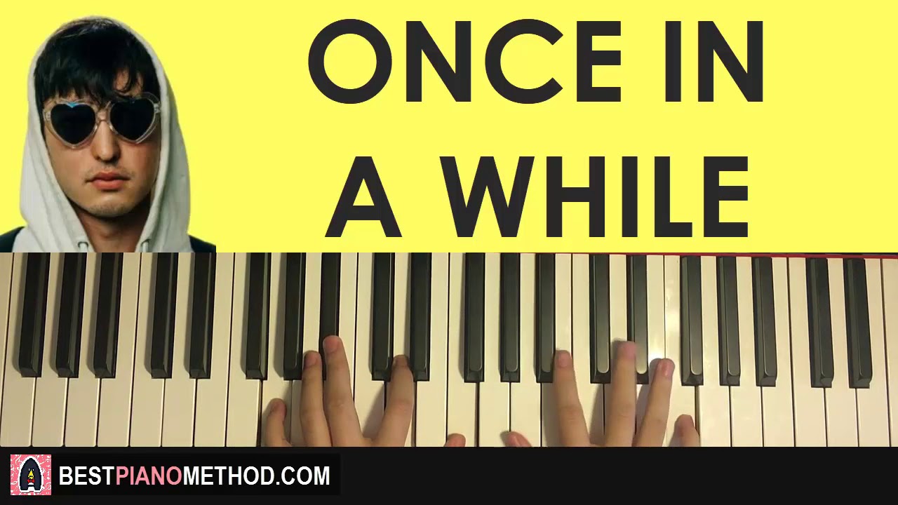 HOW TO PLAY - joji - Once In A While (Piano Tutorial Lesson)