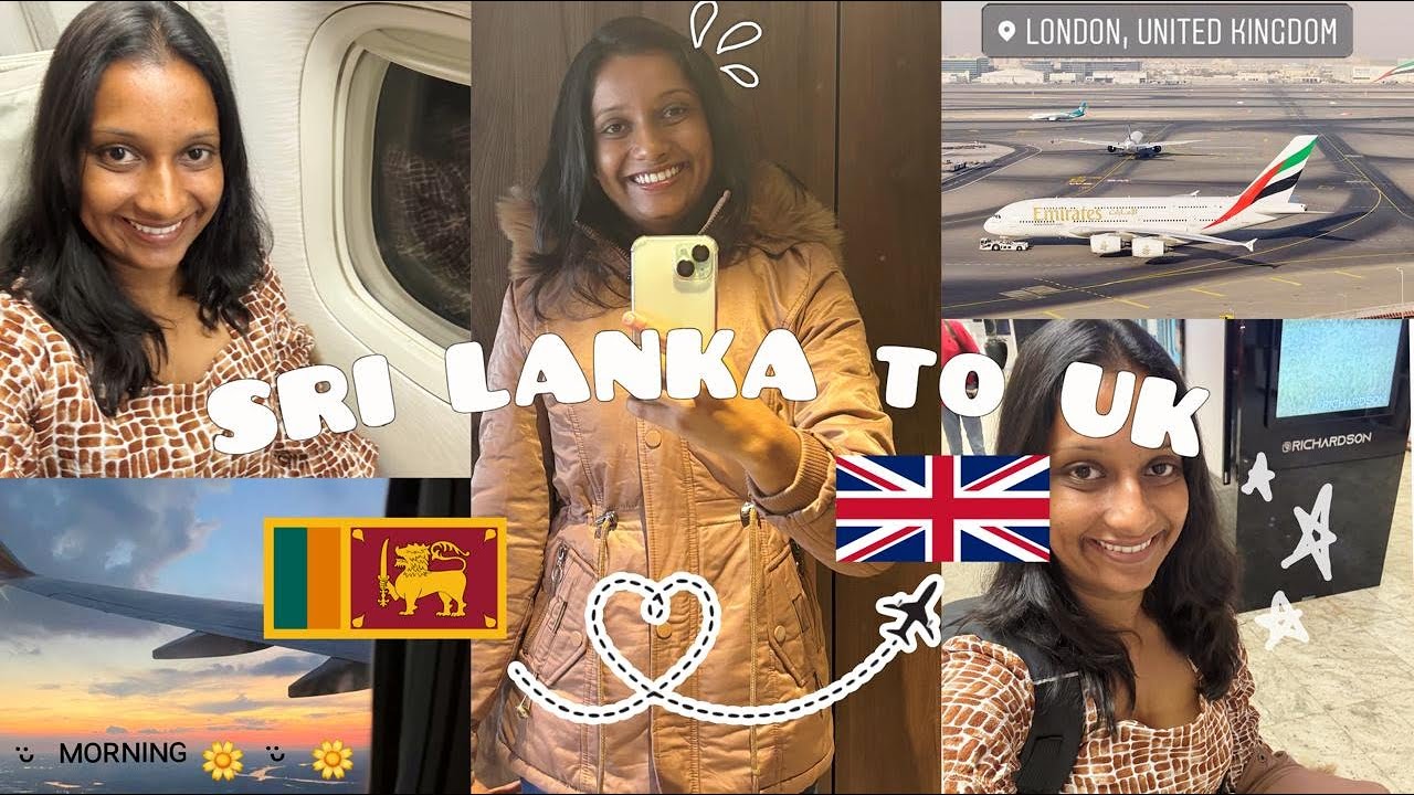 මාත් එක්ක UK යමුද? 🇱🇰 ➡️ 🇬🇧| Emirates Experience ✈️ #uk #emirates