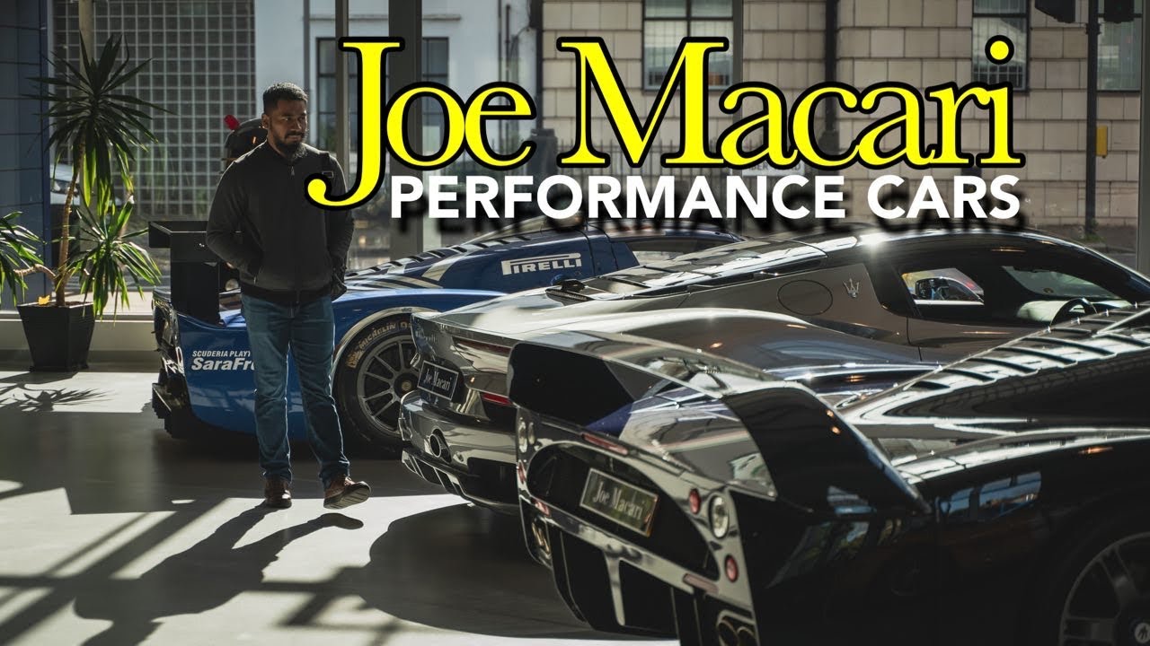 Joe Macari | Performance Cars London | Luxoticars and DTC business visit | Classic Race Car