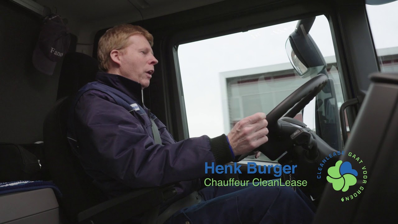 Hybride Scania truck - CleanLease en Erasmus MC