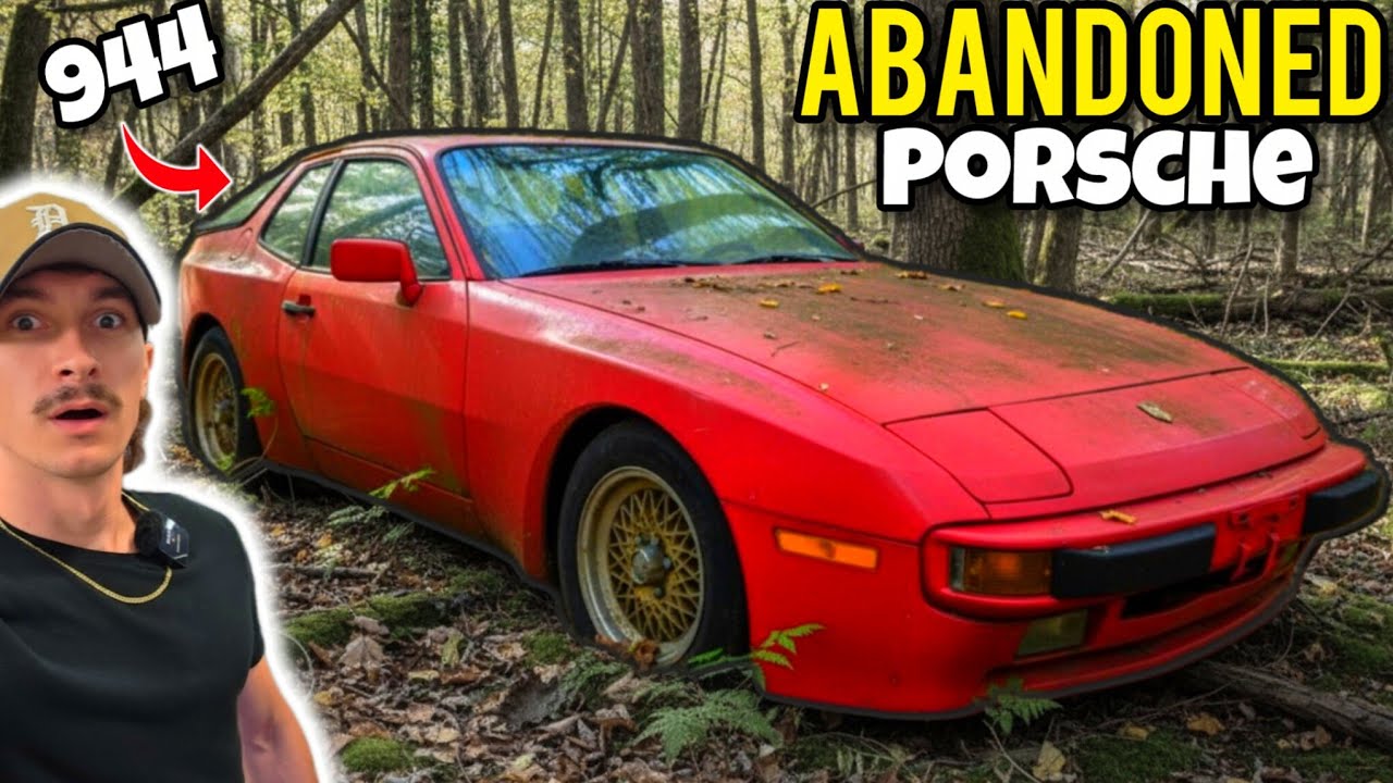 Я нашёл брошенный Porsche! Будет ли он снова работать и блестеть?