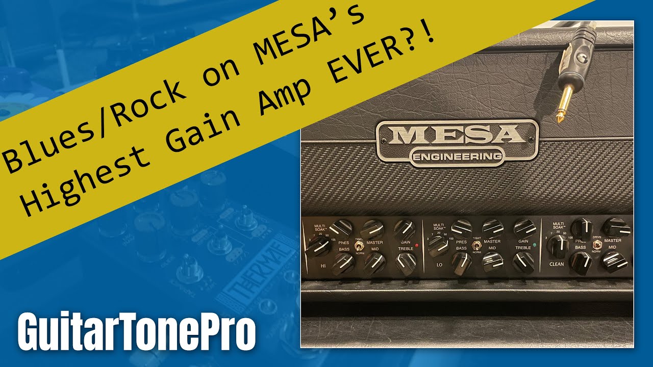 PRS Fiore and Mesa Boogie Triple Crown 100
