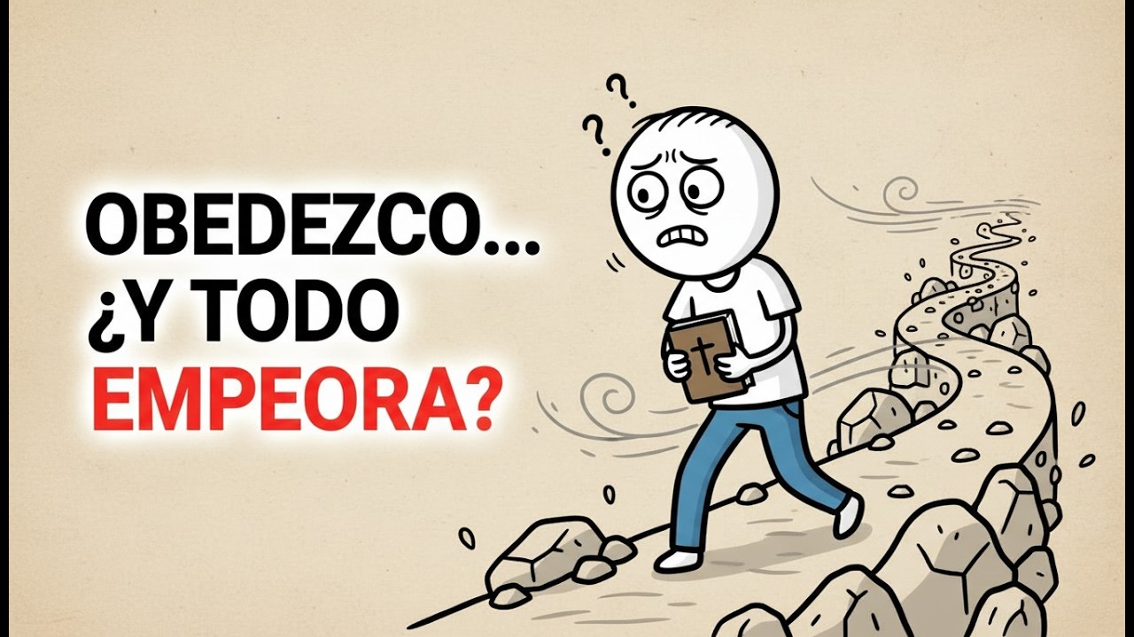 ¿OBEDECES a Dios y todo EMPEORA? Esto es lo que necesitas saber...