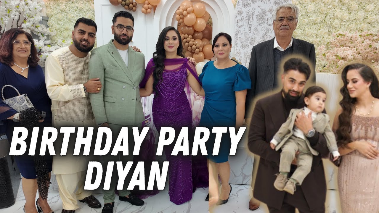Diyan's Big Birthday Party With Our Family | محفل بزرگ تولد دیان با خانواده ما | Hilaamassi Vlog 292
