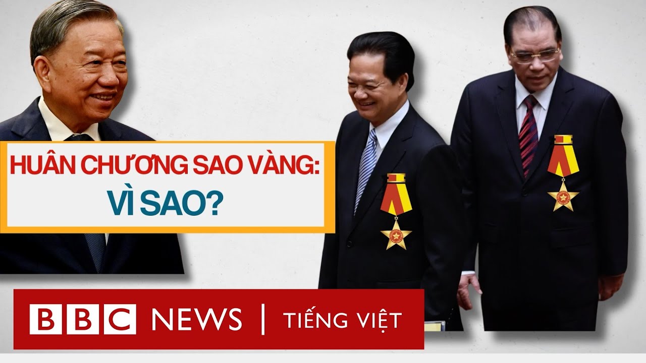 ÔNG NGUYỄN TẤN DŨNG VÀ ÔNG NÔNG ĐỨC MẠNH NHẬN HUÂN CHƯƠNG SAO VÀNG, VÌ SAO?