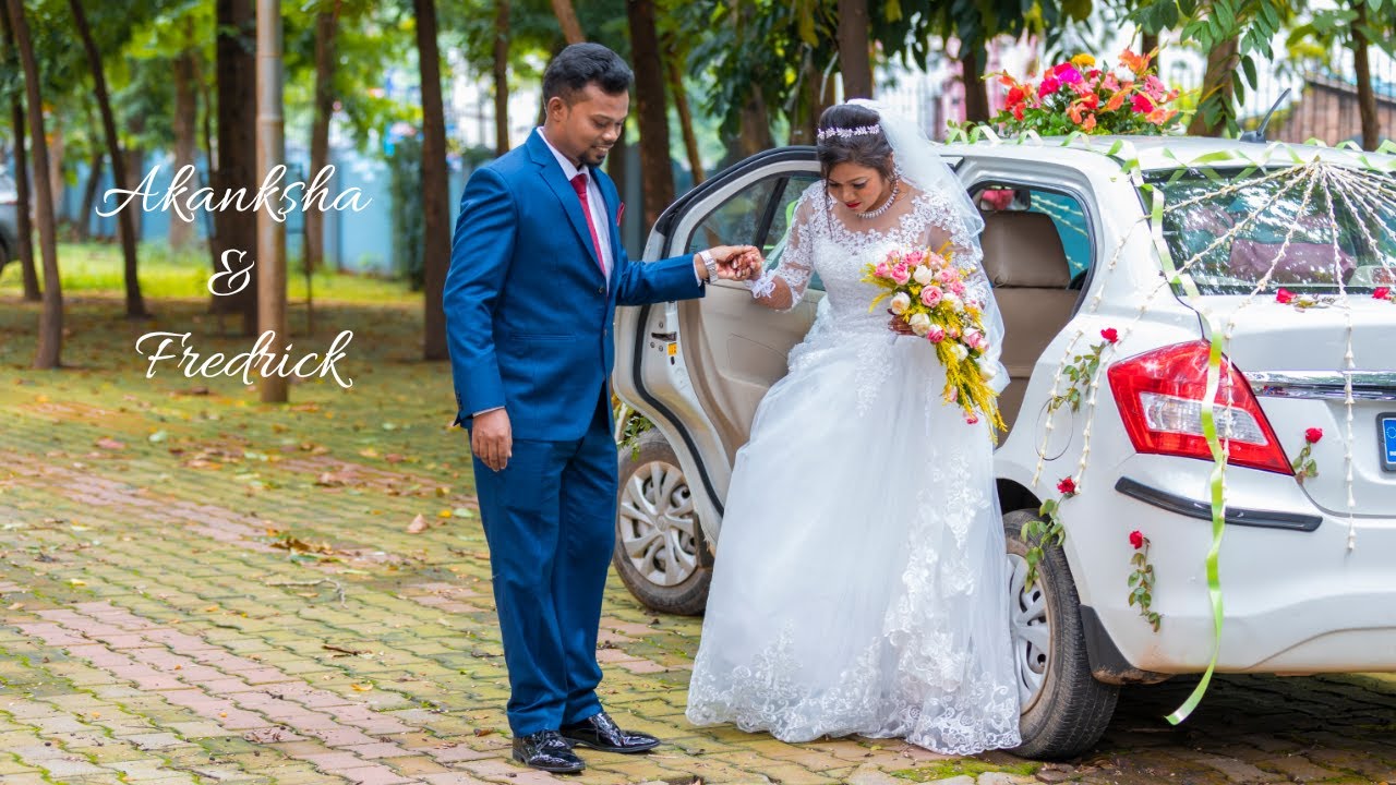 Akanksha With Fredrick  |The Wedding Saga|
