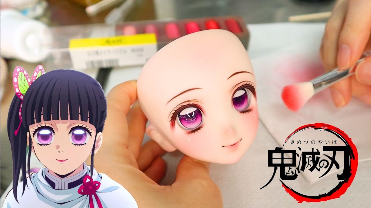 『Demon slayer』KANAWO　DOLL　MAKE　『鬼滅の刃』のカナヲちゃんドール化してみた