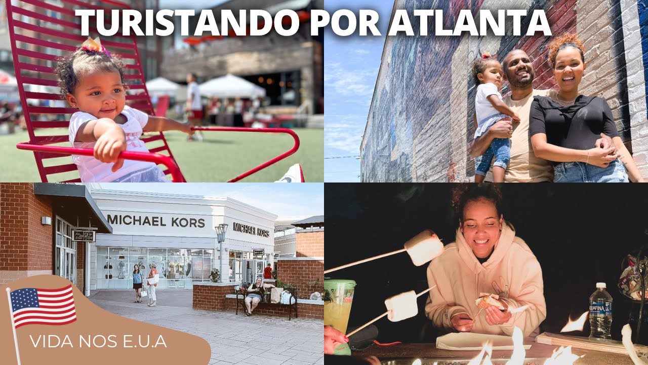 ATLANTA EM 1 DIA | Outlet (com valores), Restaurante brasileiro, S’mores e muito mais