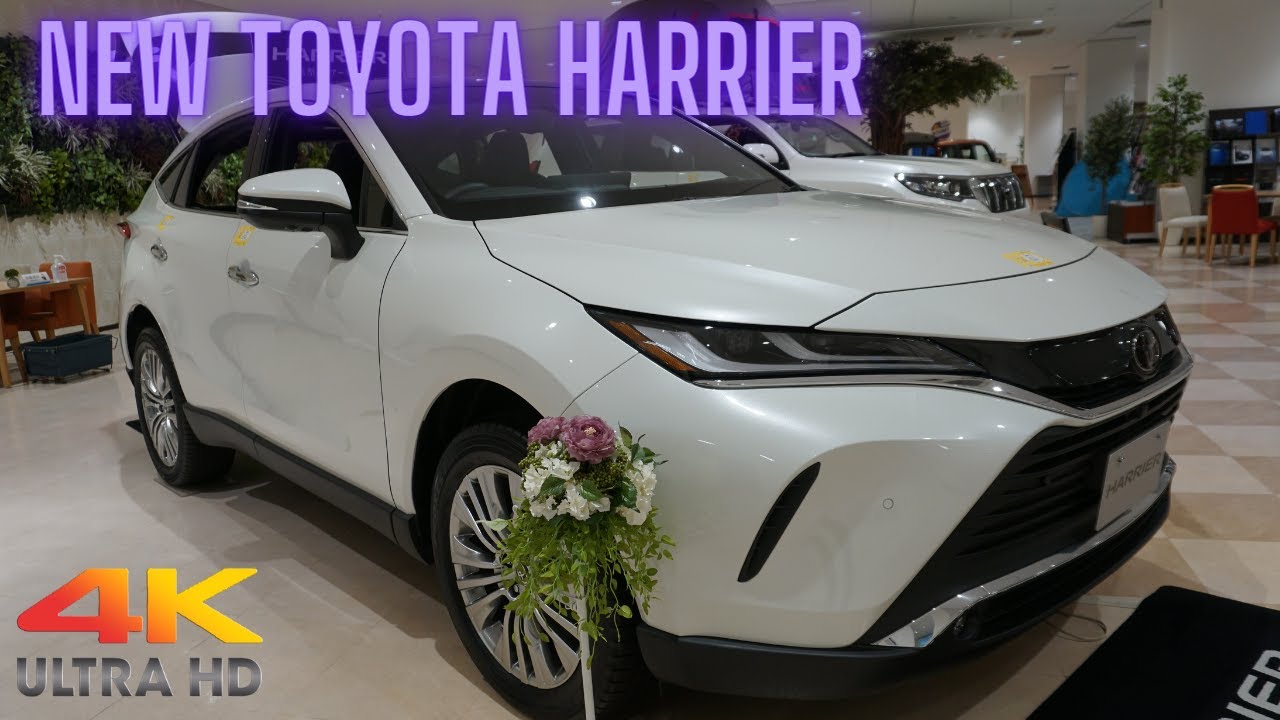 2022 TOYOTA HARRIER Z White - New Toyota Harrier 2022 - トヨタ ハリアーZ 2022年