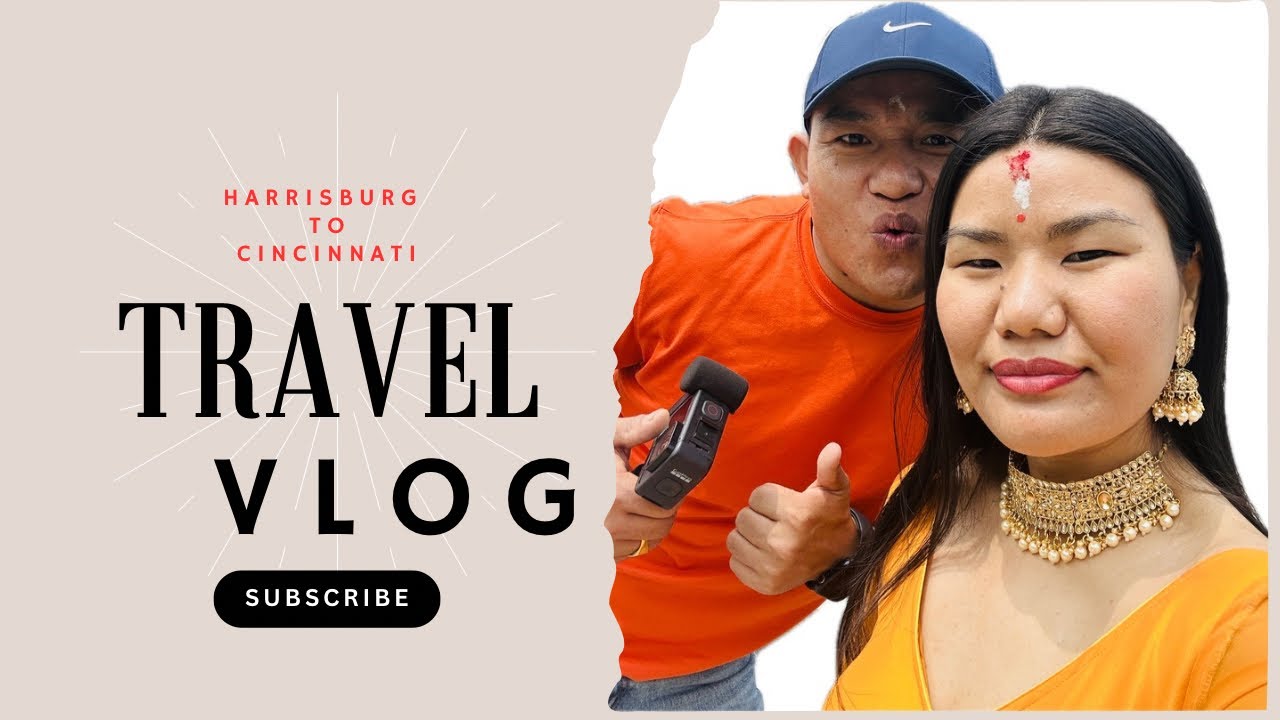 Pennsylvania To Cincinnati || Travel Vlog…🇺🇸Dilip Sherma.....