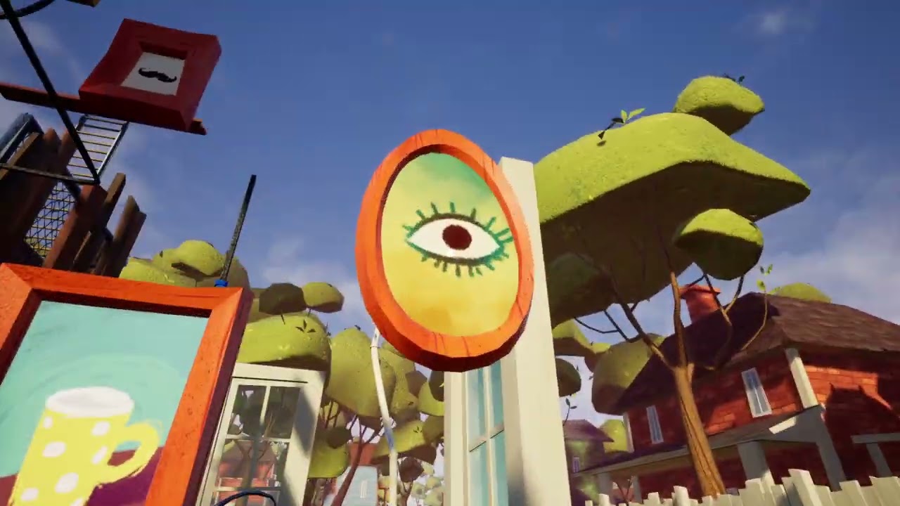 Hello Neighbor но с консолью