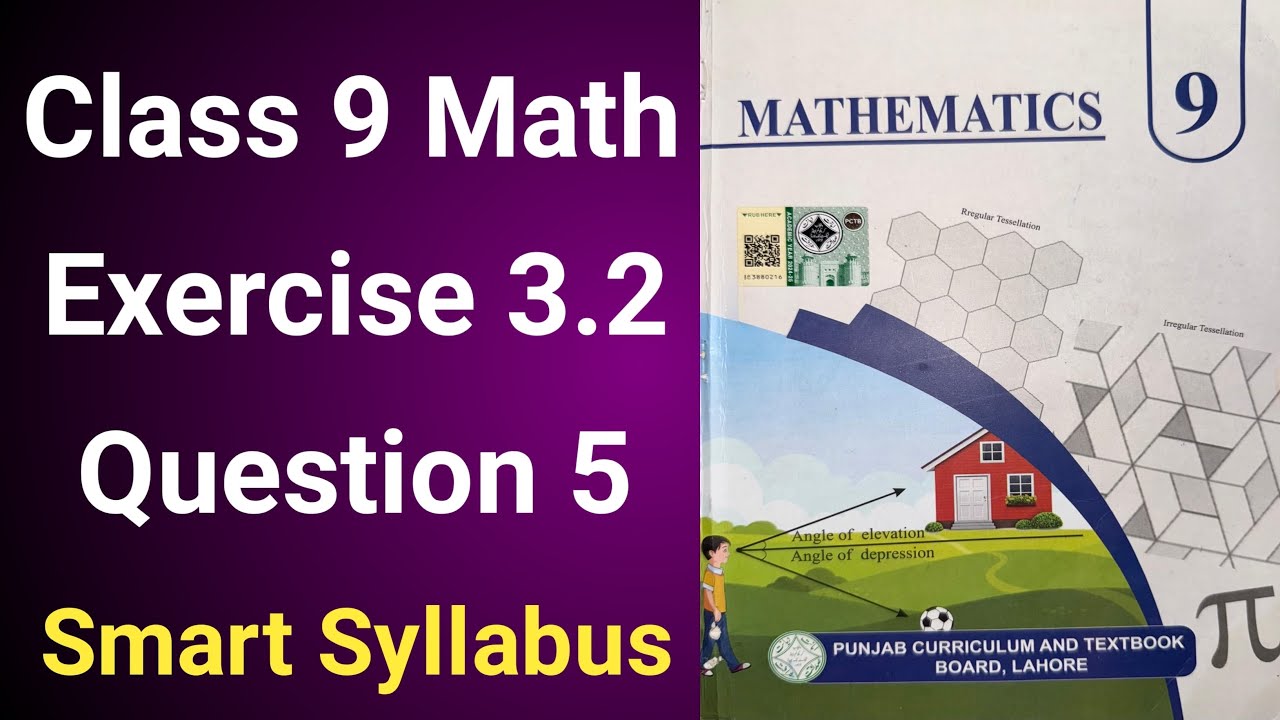 Class 9 Math Chapter 3 Exercise 3.2 Question 5 | Class 9th Math Chapter 3 Exercise 3.2 Question 5