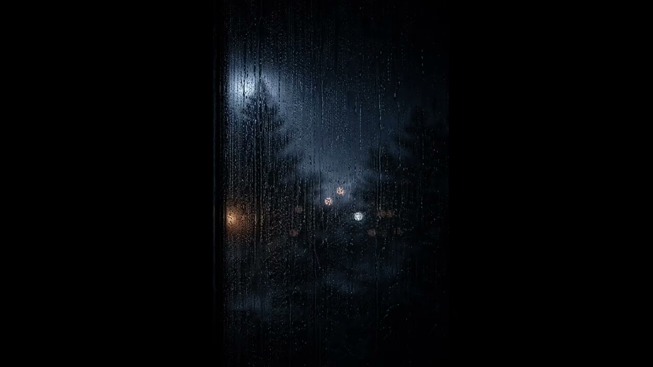 Calming Rain Sounds for Sleep | Night Rain Ambience