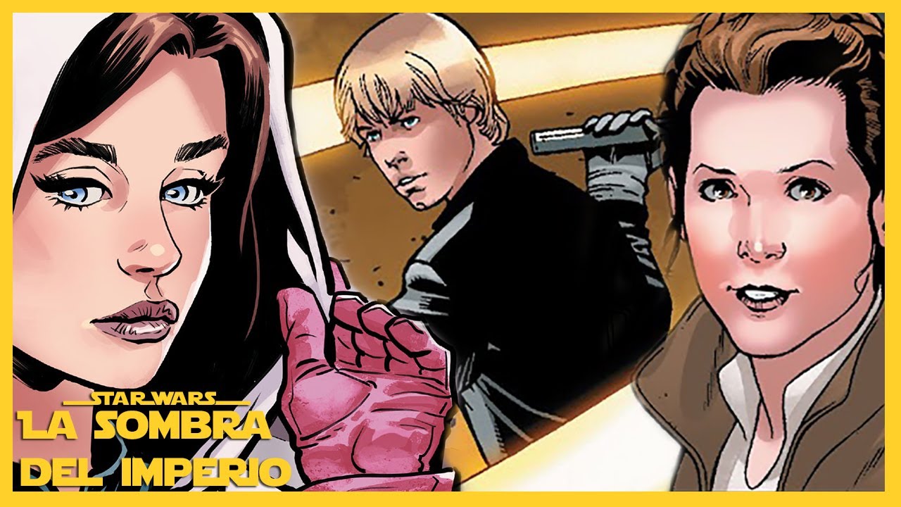 C&oacute;mo Luke y Leia Descubrir&iacute;an al Alba Escarlata de Qi&rsquo;ra &ndash; Star Wars 2020 Comic 13 y 14