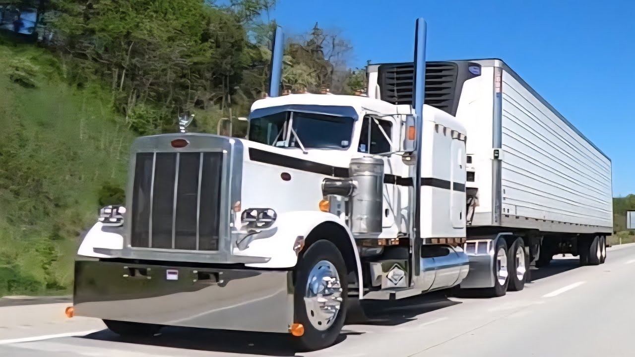 Travis Groffs perfect 1987 Peterbilt 359 - 2 cabovers - And more! Trucks spotting PA!#peterbilt #359